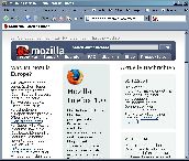 Screenshot Europäisches Mozilla-Portal in deutscher Sprache