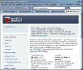 Homepage Mozilla Suite