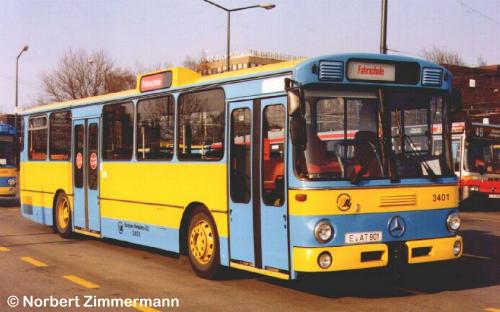 Bus 3401 der Essener Verkehrs-AG