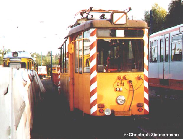 Arbeitswagen 614 der Essener Verkehrs-AG